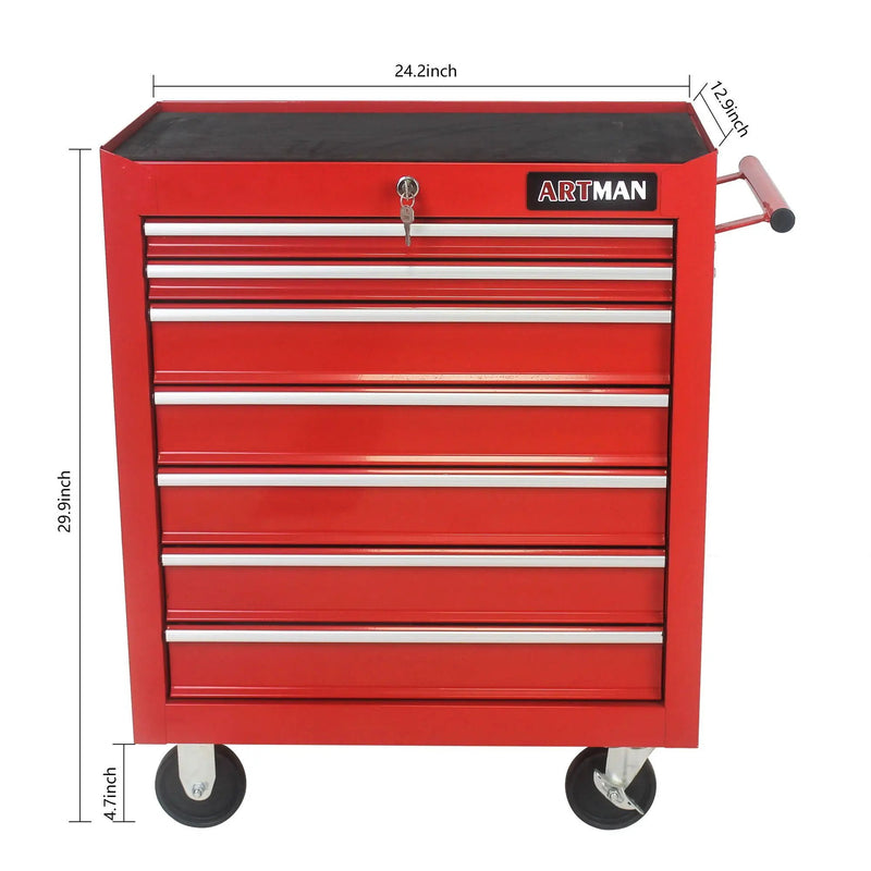 Multifunctional Tool Cart With Wheels And Drawers by HouseOfZazla