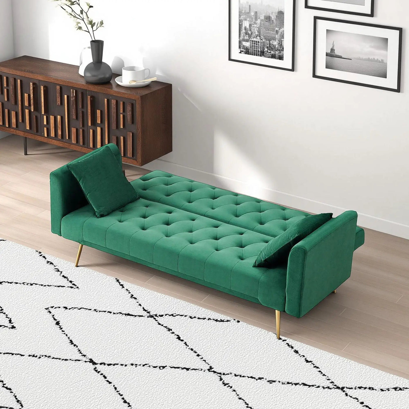 Convertible Double Folding Living Room Sofa Bed by HouseOfZazla