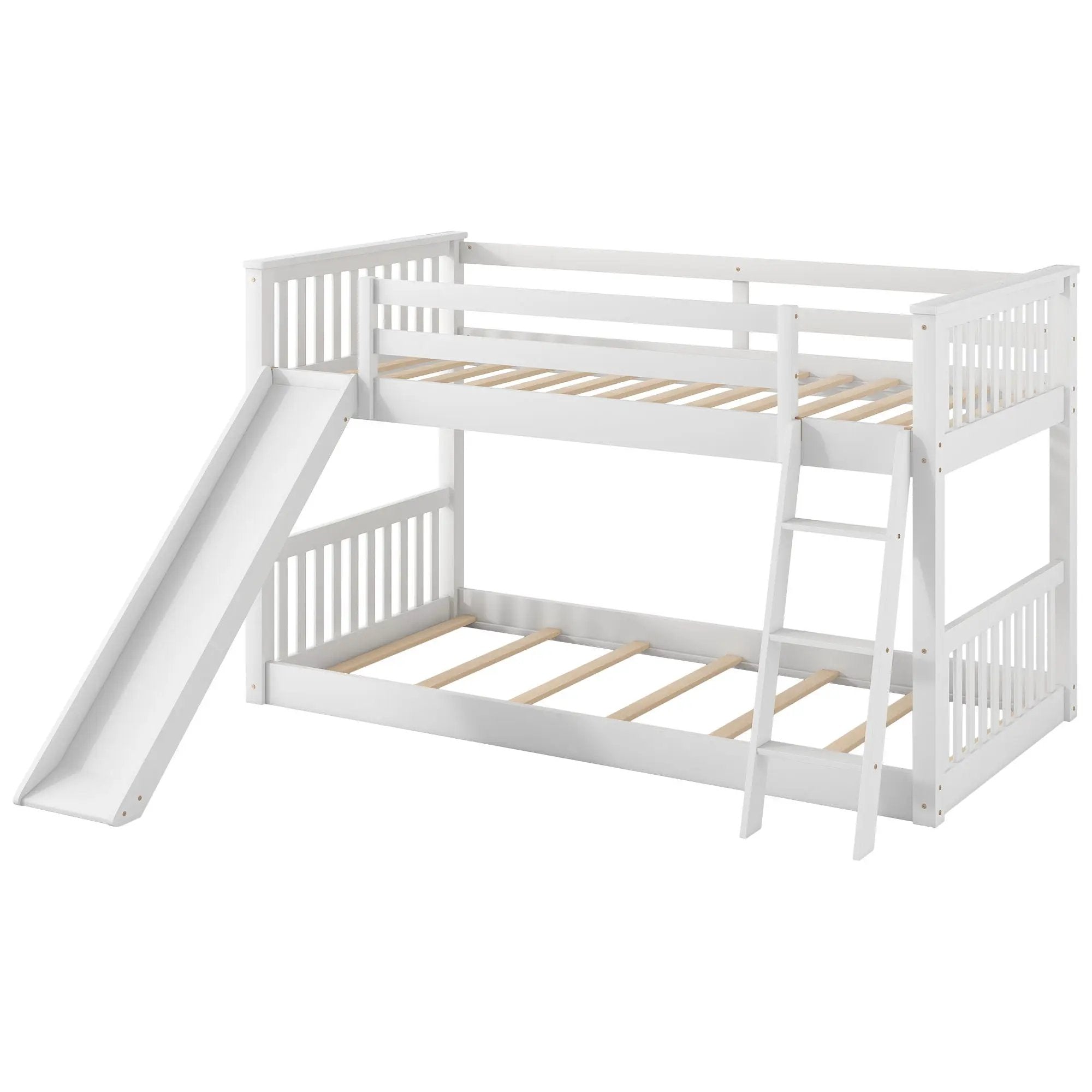 Bunk Bed & Convertible Slide And Ladder by HouseOfZazla