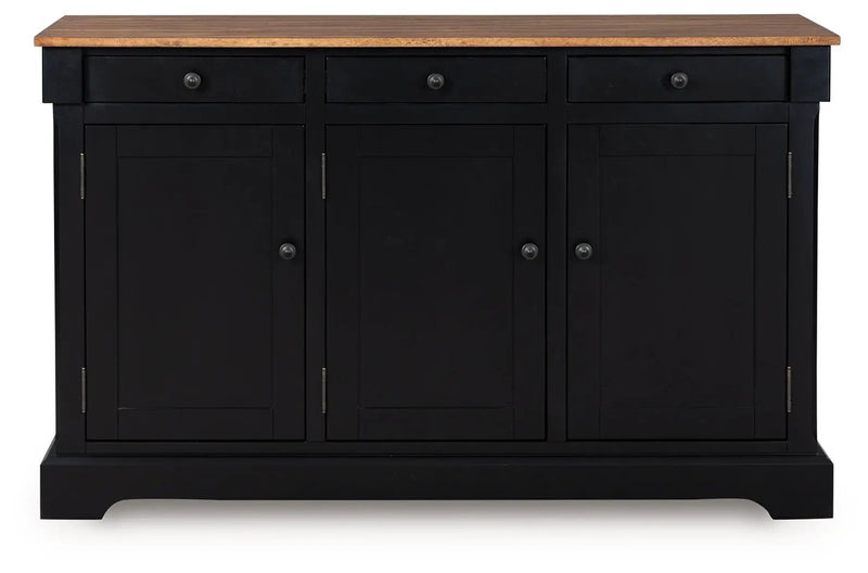 Wildenauer - Dining Room Buffet - Brown / Black by Unique Piece Furniture