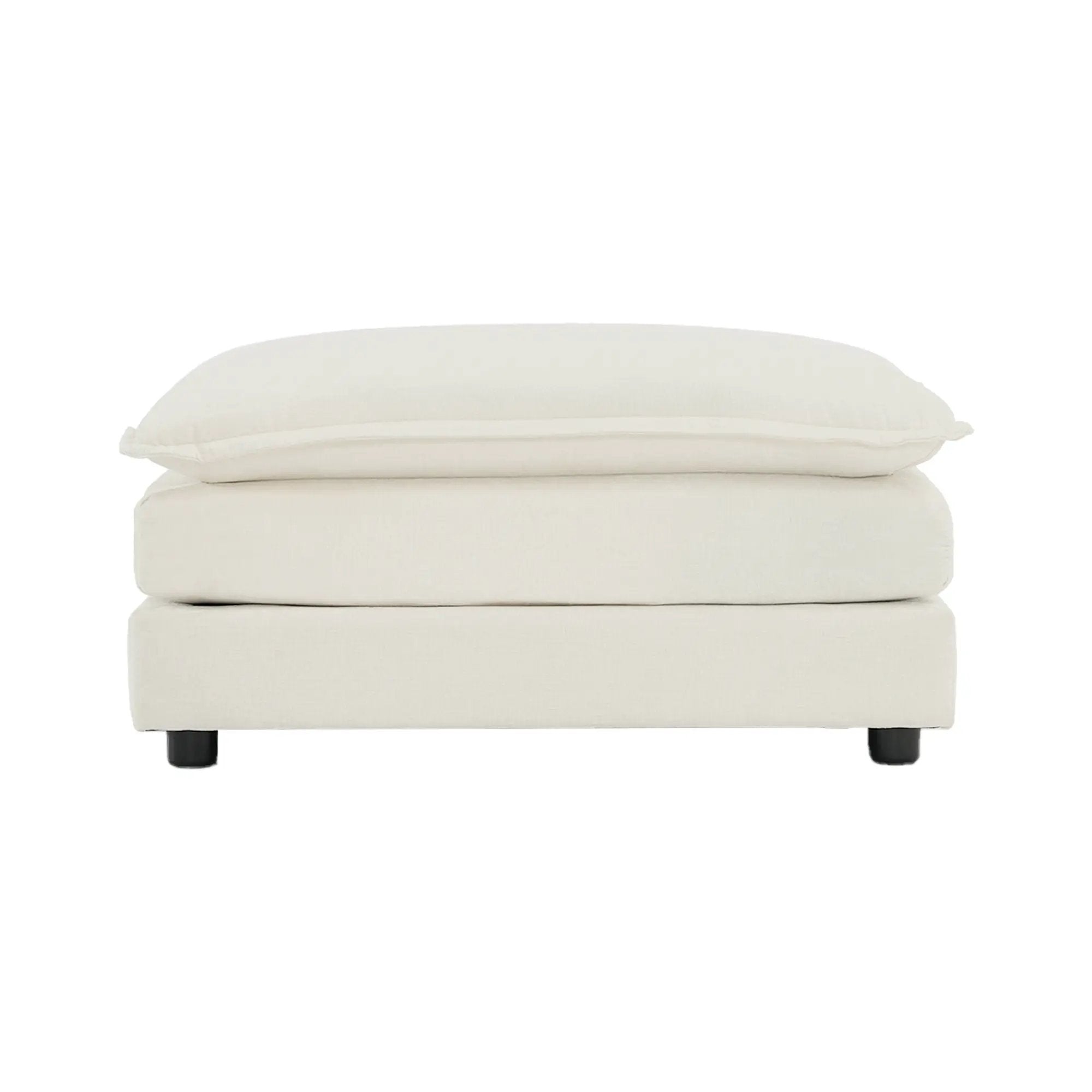 Modular Sectional Sofa for Living Room, U Shaped Couch 5 Seater Convertible with Ottoman by HouseOfZazla