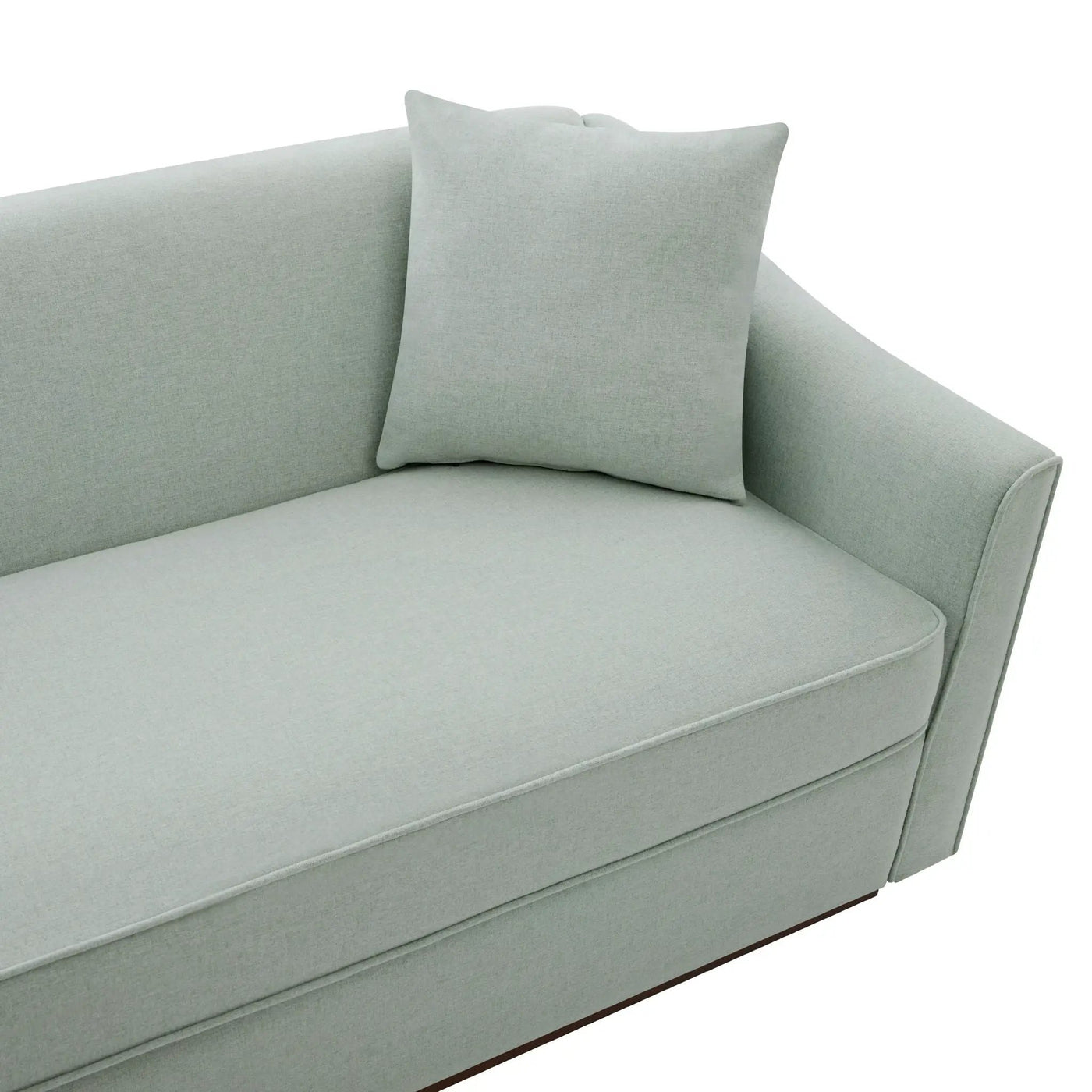 3 Seater Sofa With Wrap Around Armrests And Throw Pillows by HouseOfZazla