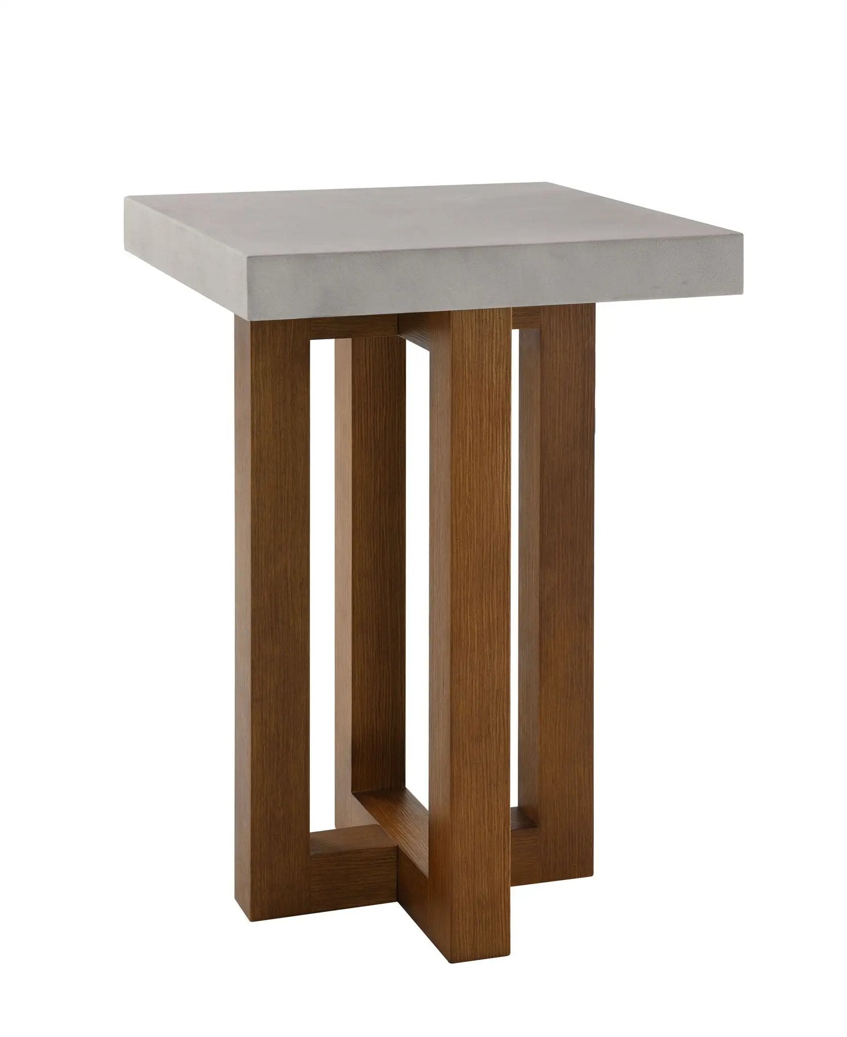 Keven - Faux Concrete Top Table by Unique Piece Furniture