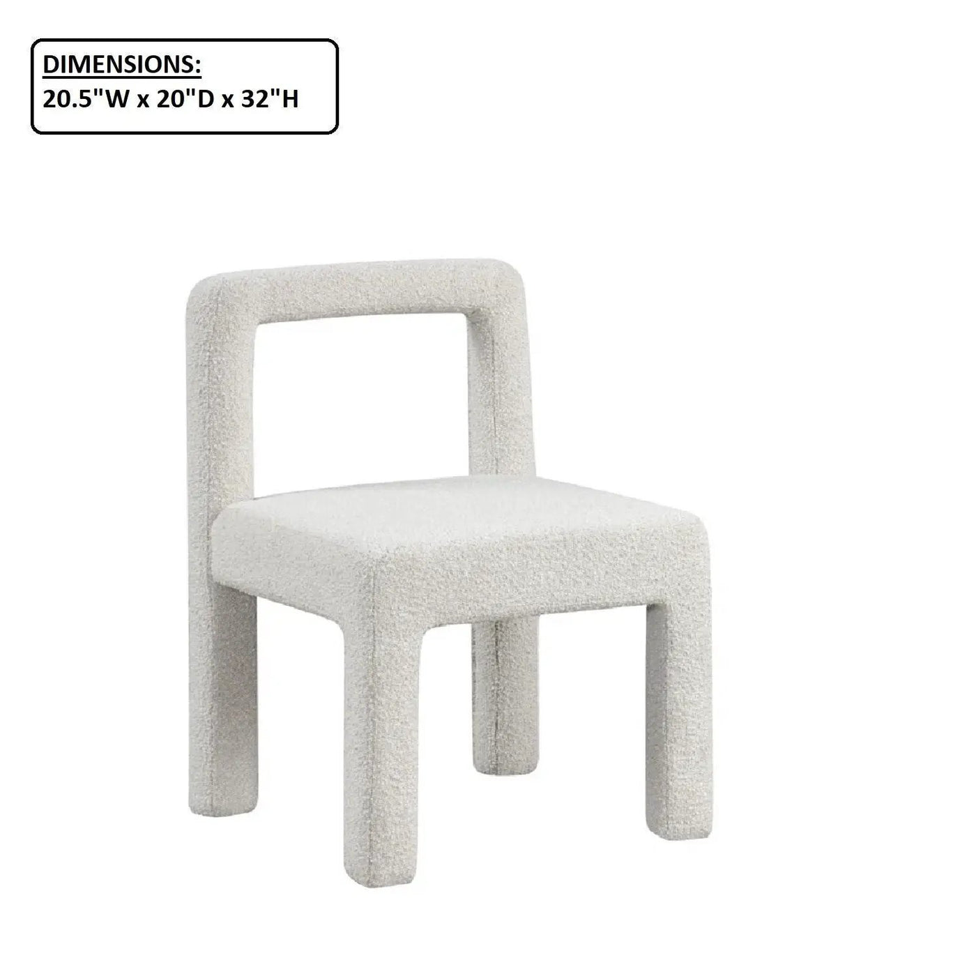 Dining Chairs With Square Open Back (Set of 2) by Unique Piece Furniture