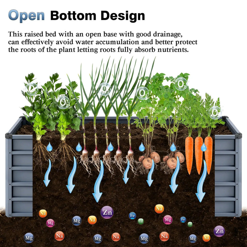 Large Garden Bed For Outdoor by HouseOfZazla