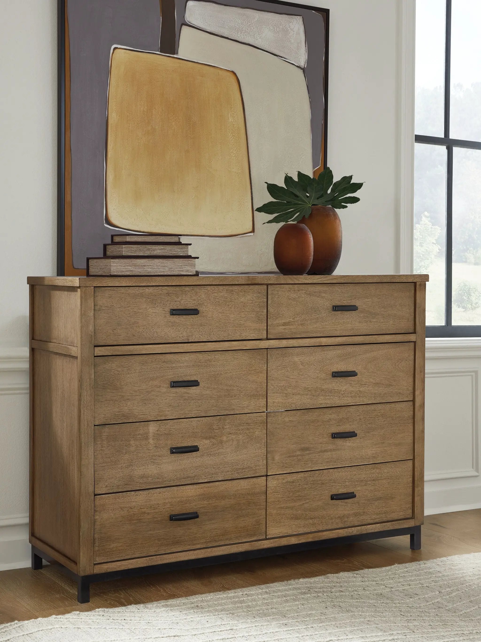 Tomtyn - Dresser - Light Brown by Unique Piece Furniture