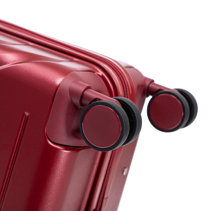 14"/20" 2-Piece ABS Spinner Wheel Luggage Set with Cosmetic Case by HouseOfZazla