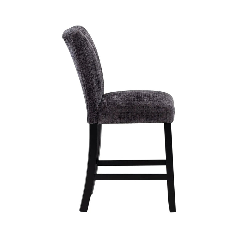 Magaly - Bar Stools (Set of 2) - Dark Gray by Unique Piece Furniture