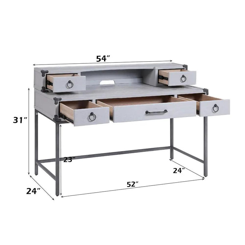 Orchest - Writing Desk - Gray by Unique Piece Furniture