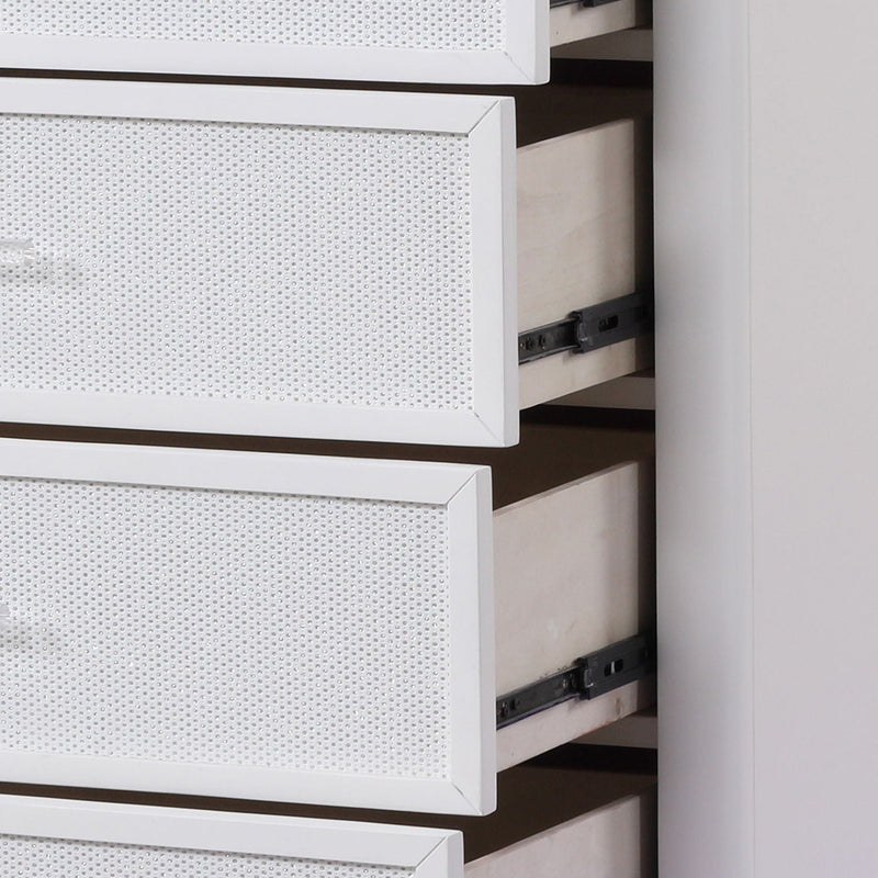 Opium - 5 Drawer Chest - White by HouseOfZazla