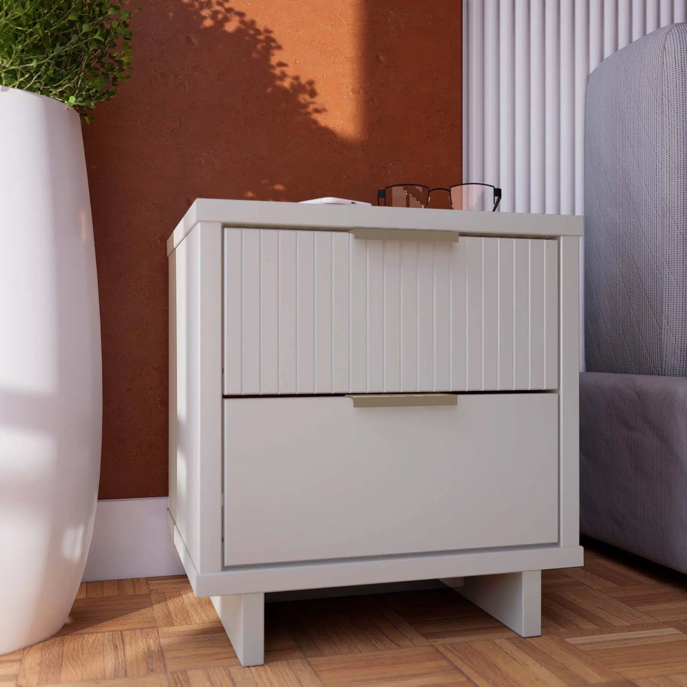 Granville - Nightstand With 2 Drawers by HouseOfZazla