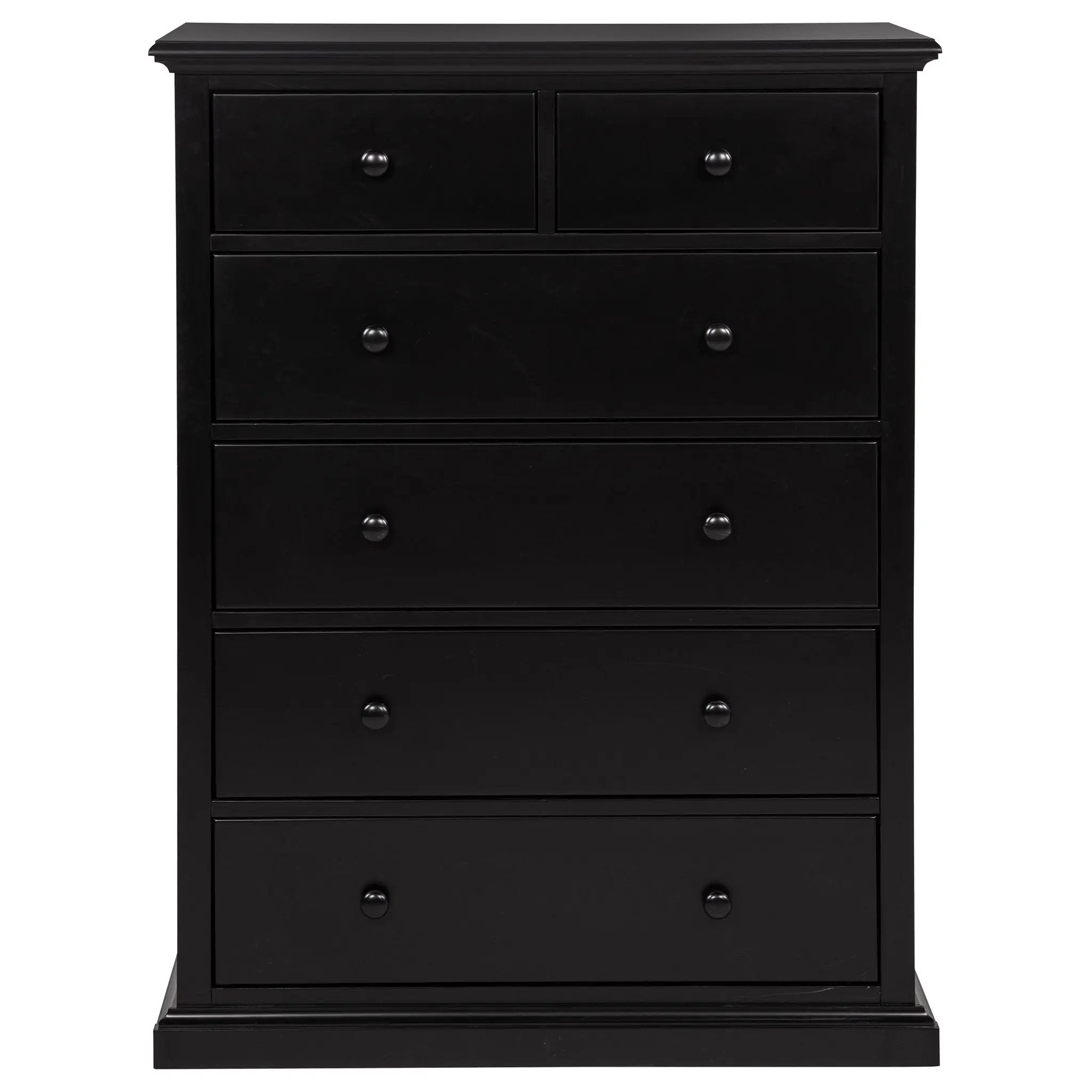 Sumerlin 6-drawer Bedroom Chest of Drawers Black by Unique Piece Furniture