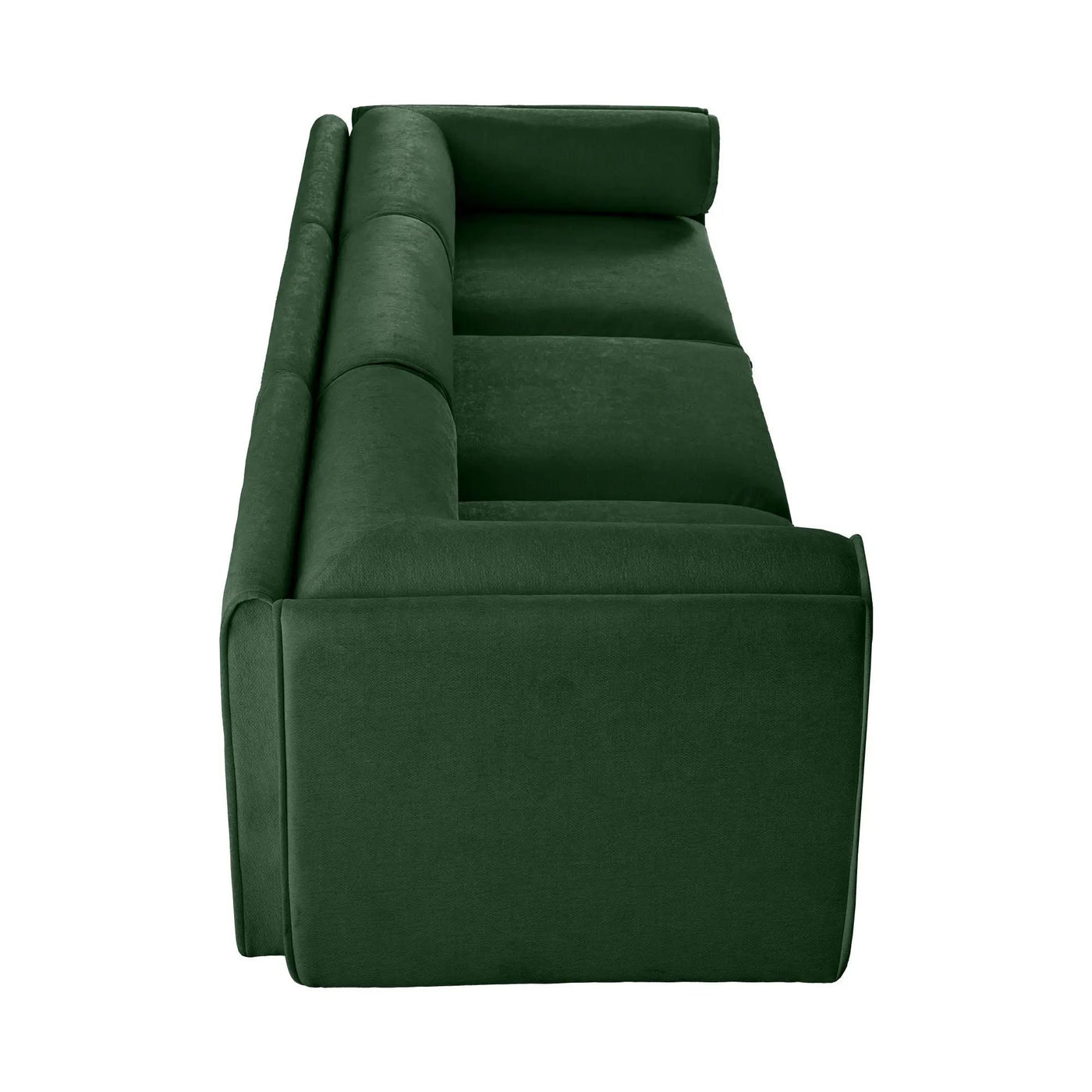 Stylish Sofa With Storage Seat And Cylindrical Backrest by HouseOfZazla