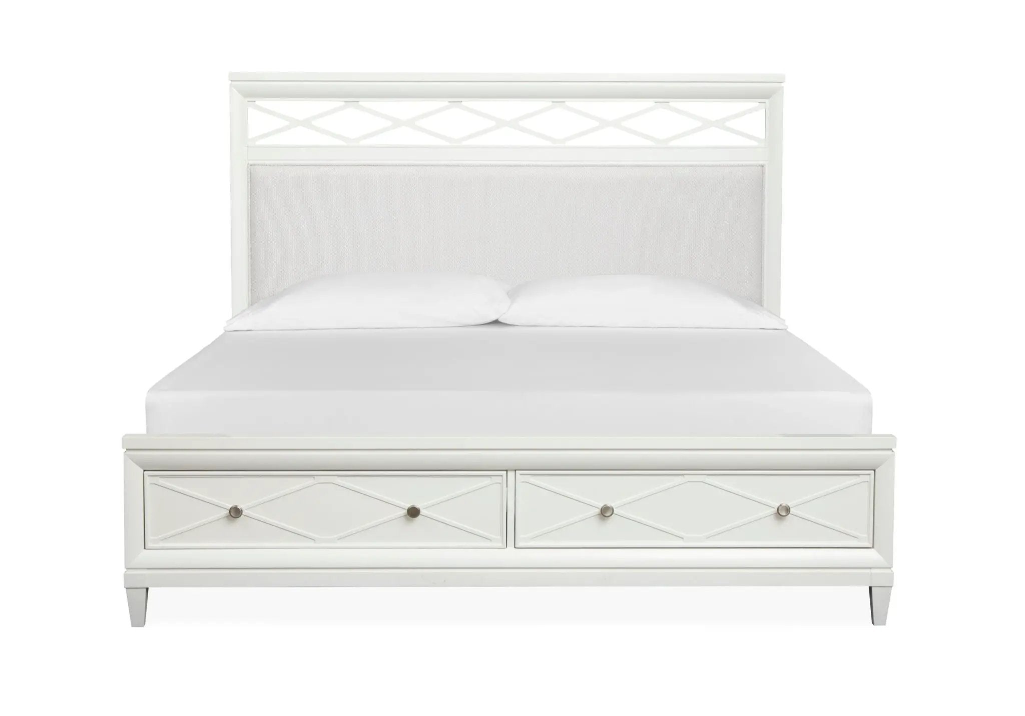 Springhouse - Upholstered Panel Storage Bed by Unique Piece Furniture
