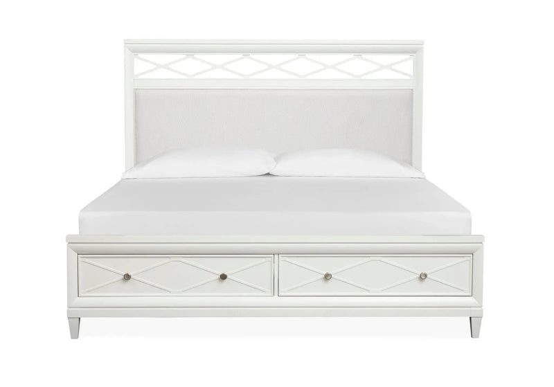 Springhouse - Upholstered Panel Storage Bed by Unique Piece Furniture