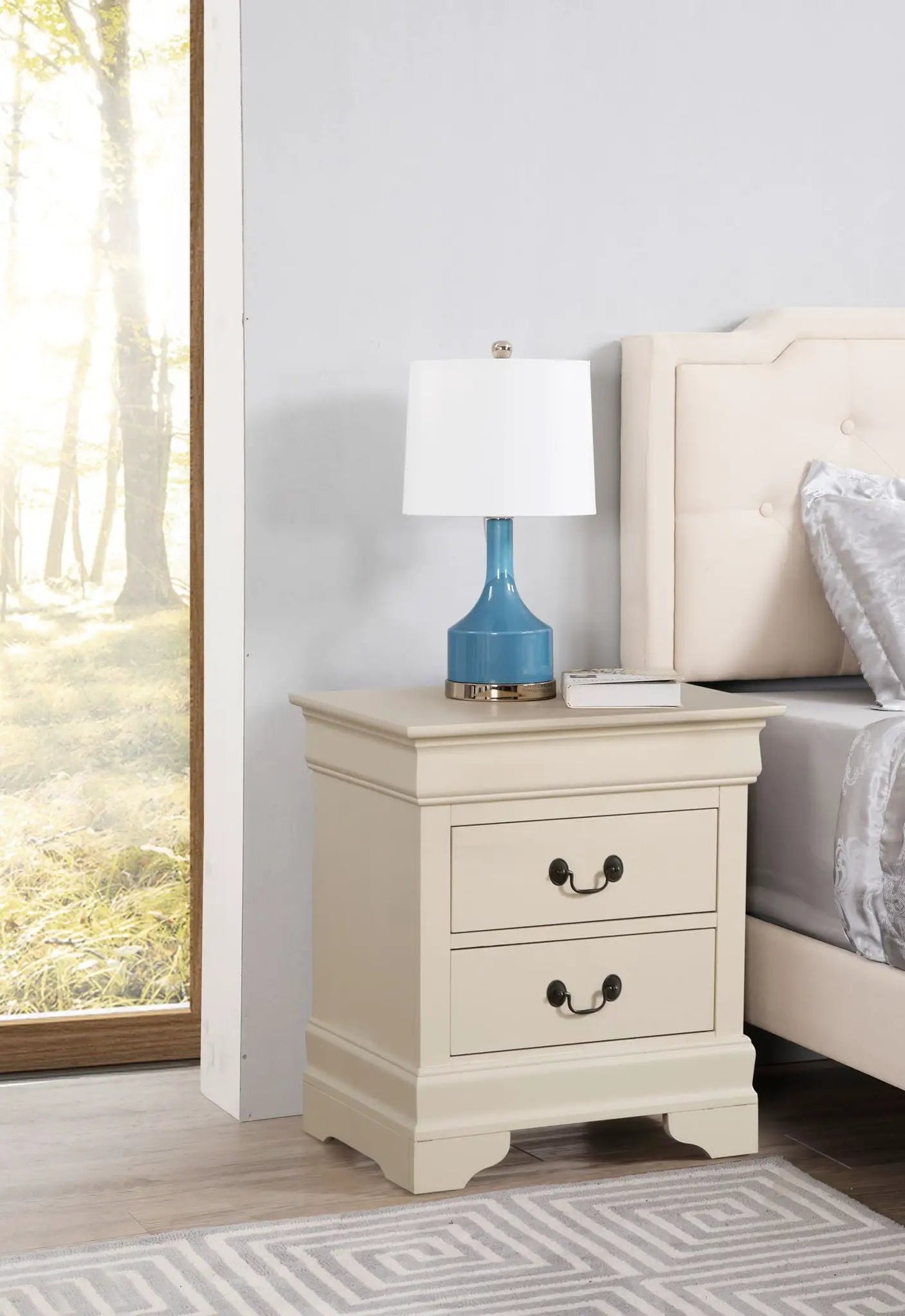 Louis Phillipe - Nightstand - Wood by HouseOfZazla