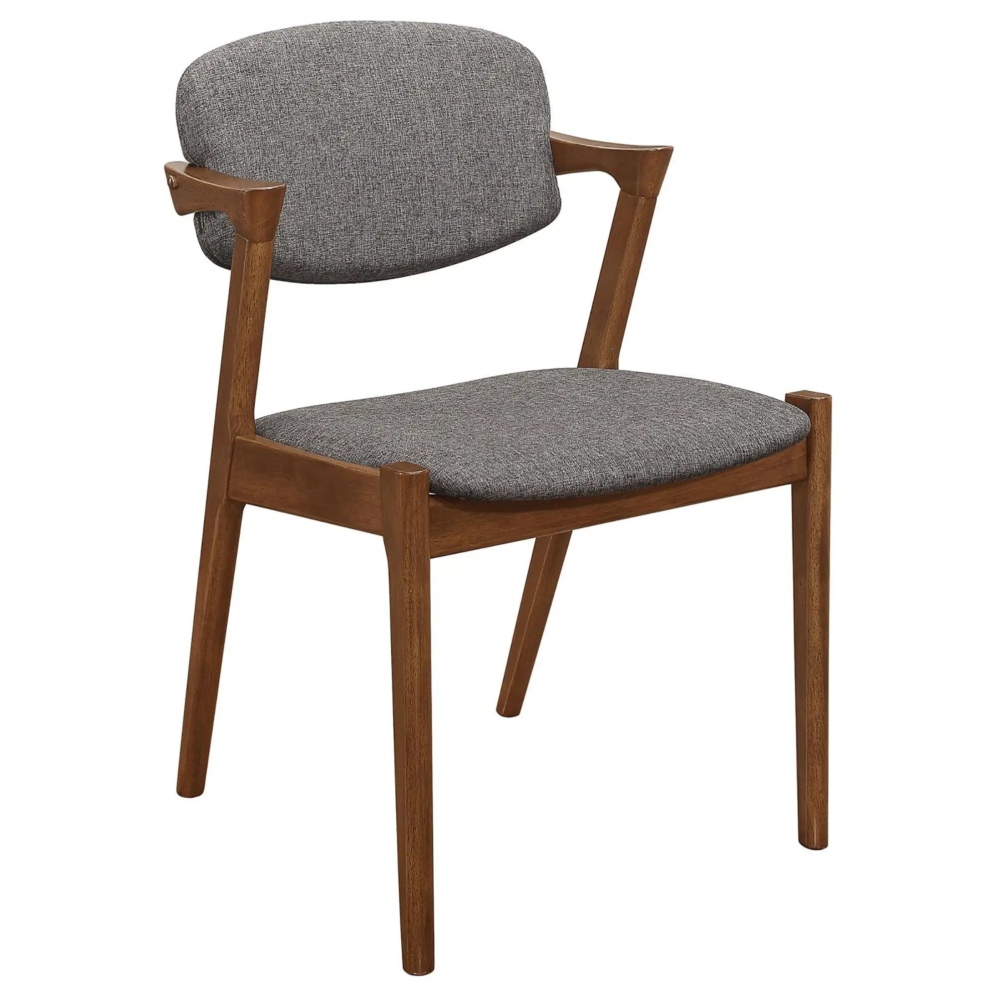 Modern Dining Chair And Zigzag Arm Design (Set of 2) by HouseOfZazla