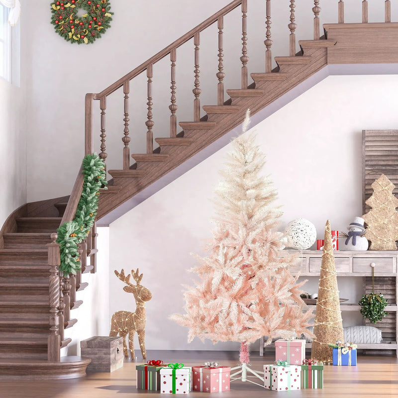 HOMCOM 7ft Unlit Spruce Artificial Christmas Tree by HouseOfZazla