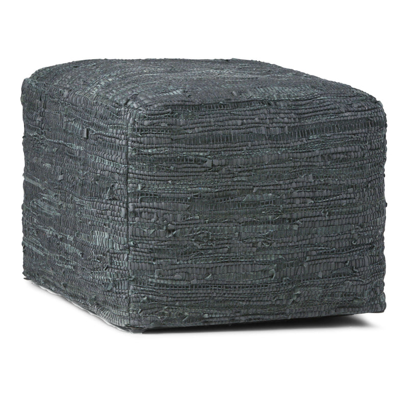 Fredrik - Handcrafted Square Pouf by HouseOfZazla