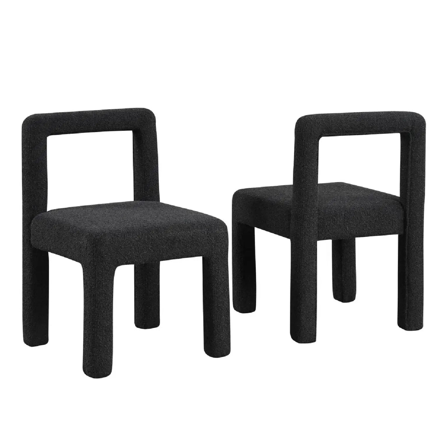 Dining Chairs With Square Open Back (Set of 2) by Unique Piece Furniture