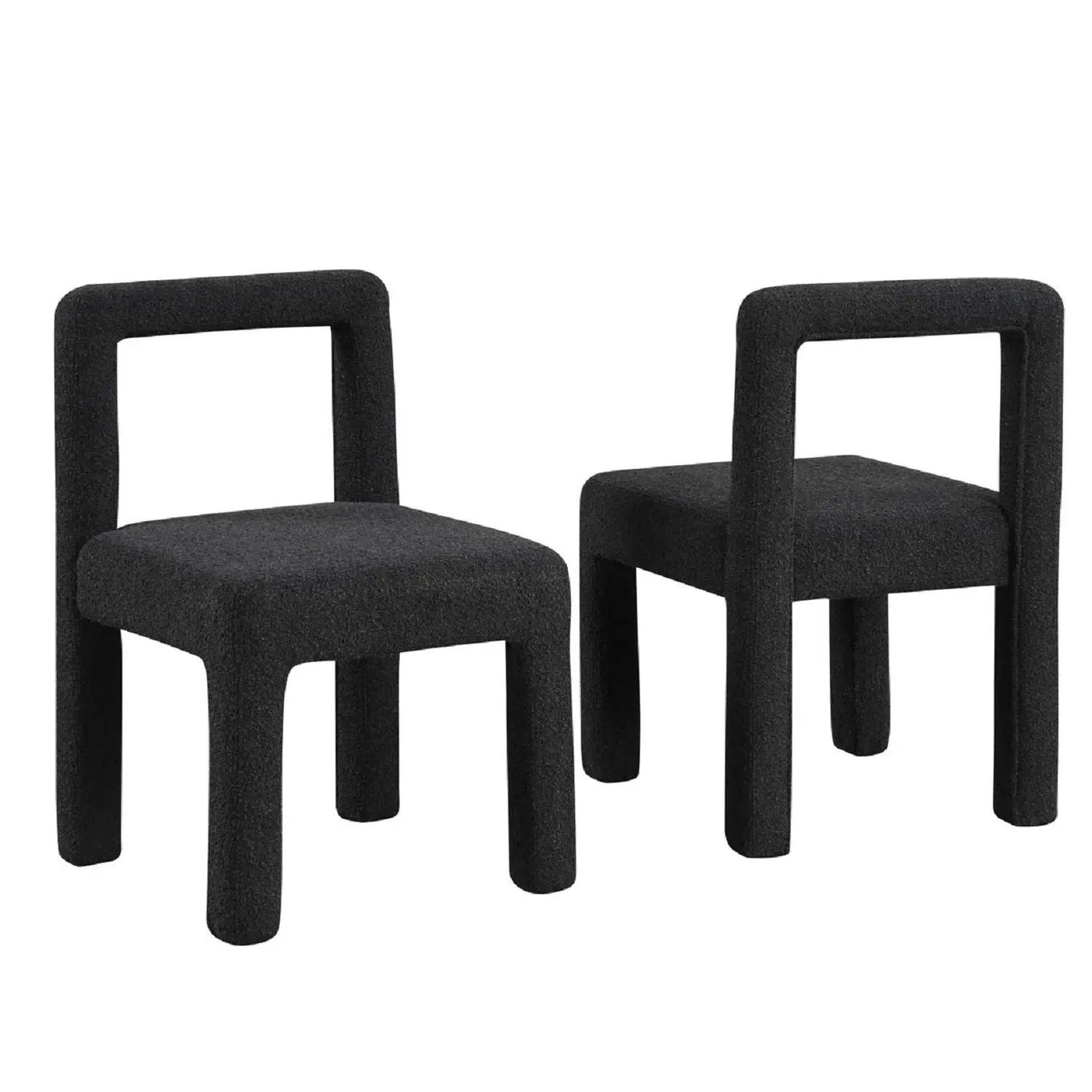 Dining Chairs With Square Open Back (Set of 2) by HouseOfZazla