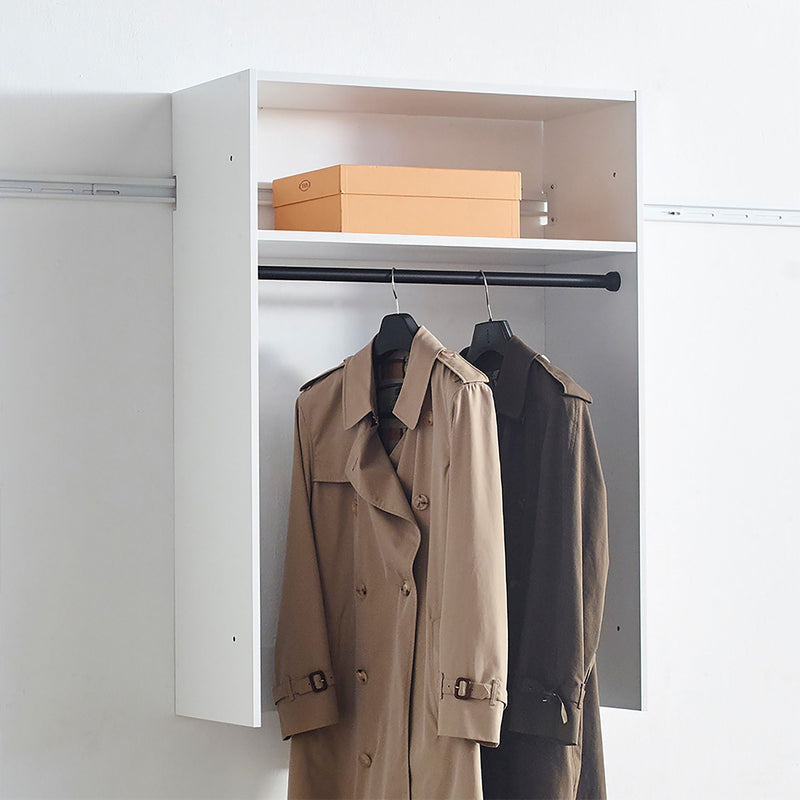 Devi - Wall Mounted Wood Closet System by HouseOfZazla
