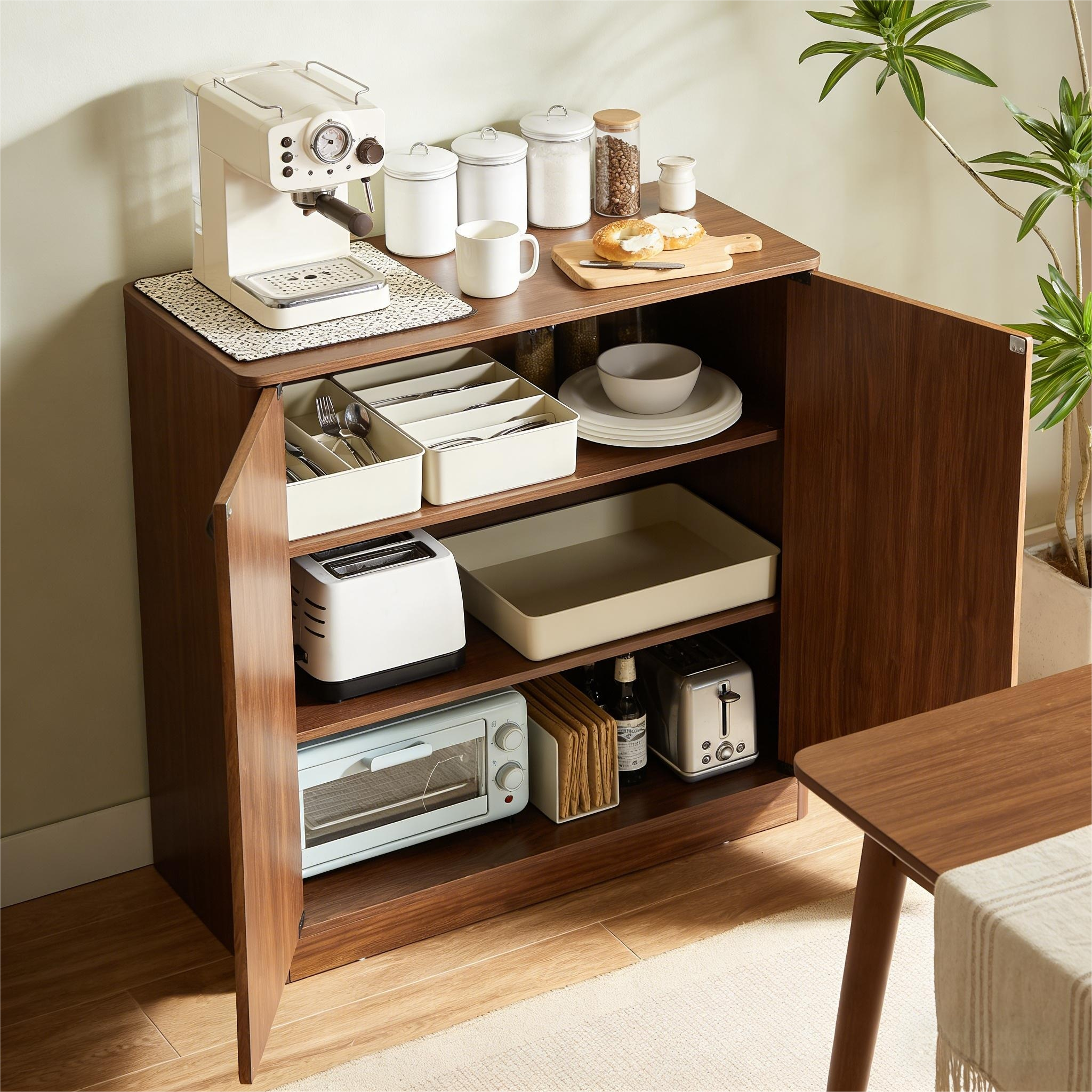 34.3" Modern Wavy Sideboard by HouseOfZazla