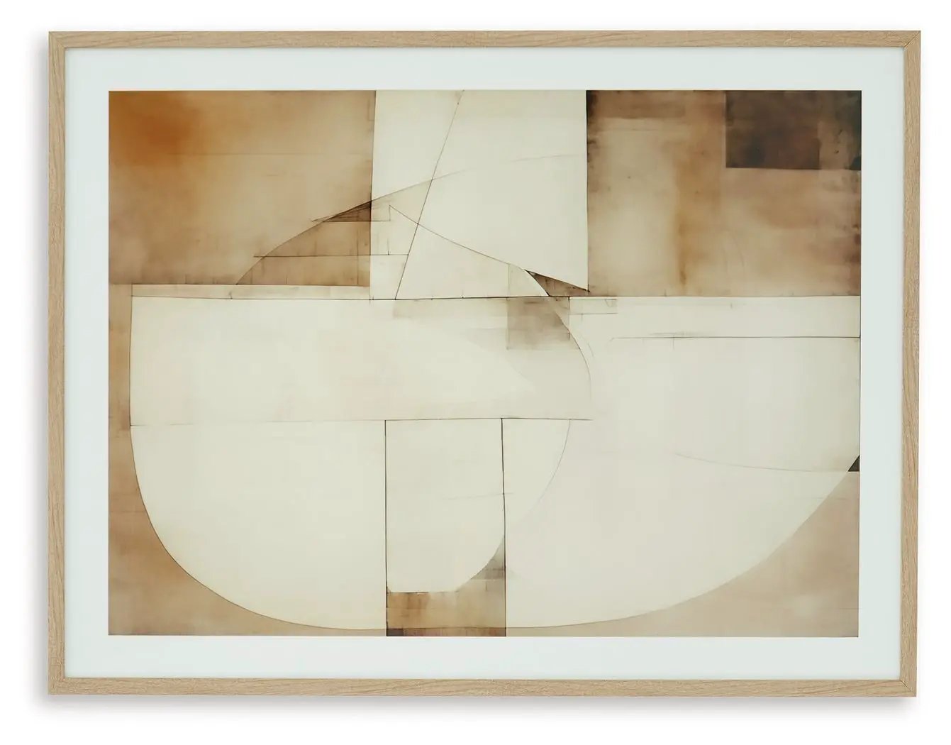 Corlain - Wall Art - Brown / Tan / White by Unique Piece Furniture