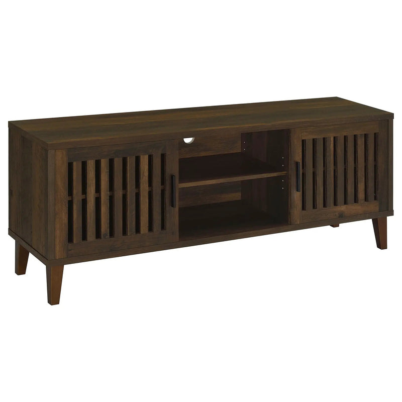 Sedona 2-door Engineered Wood 60-inch TV Stand Dark Pine by Unique Piece Furniture