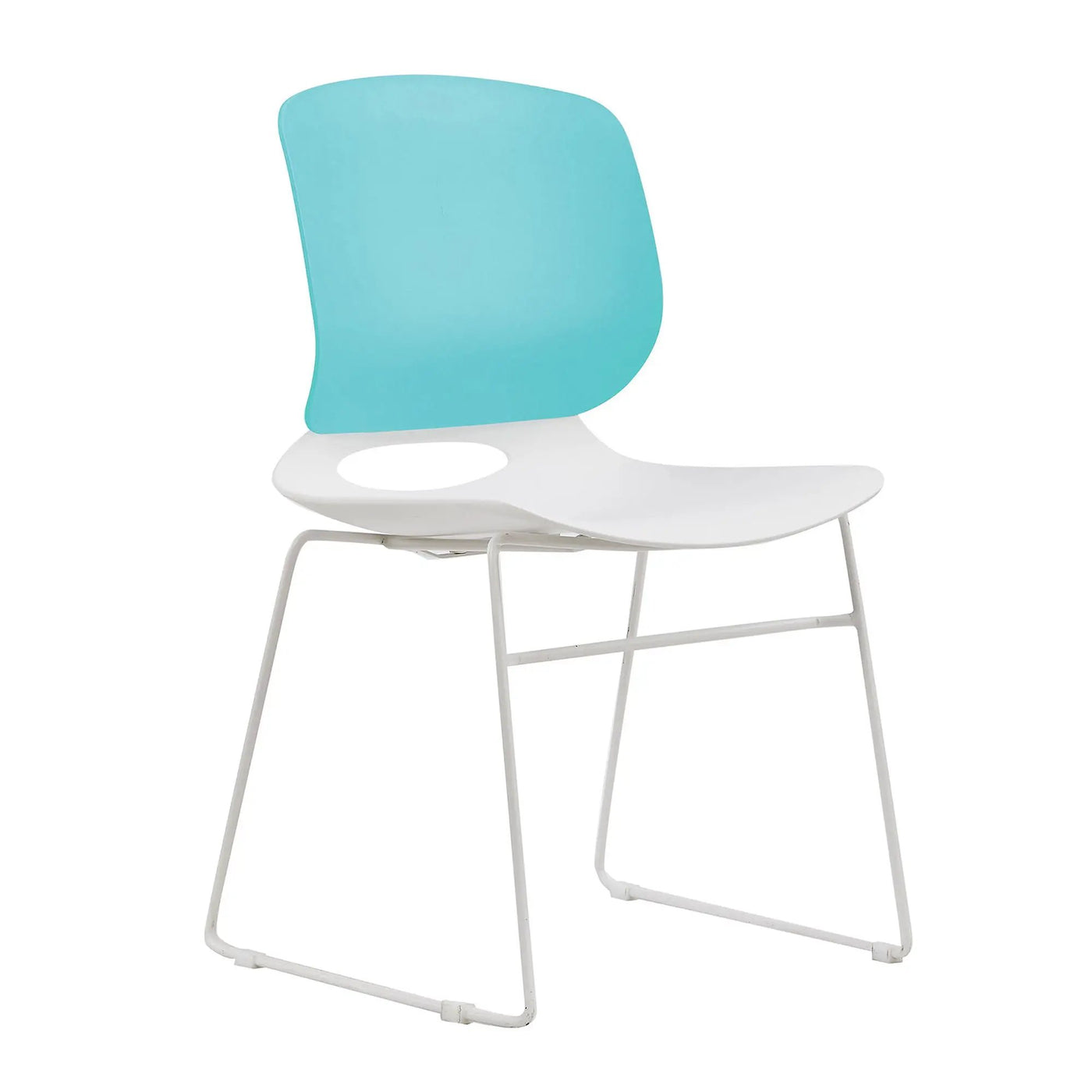 Ergonomic Backrest Stacking Chairs (Set of 4) by Unique Piece Furniture