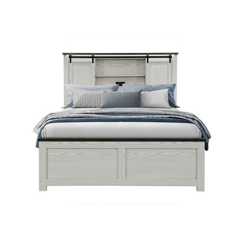 Avery - Bed With Bookcase Headboard by Unique Piece Furniture
