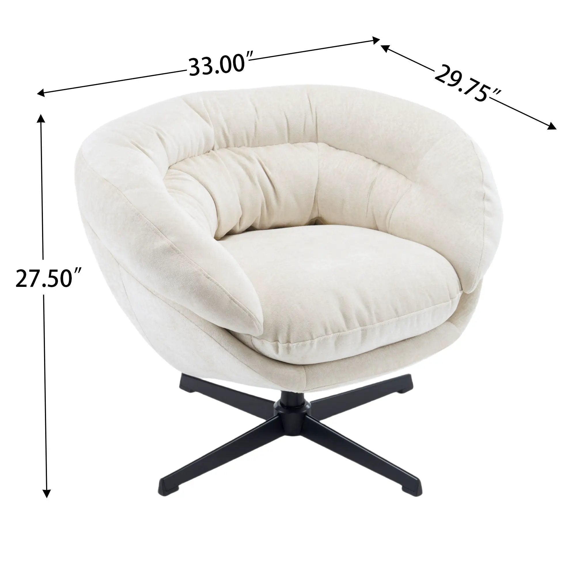 Modern Office Chair With 360 Degree Swivel