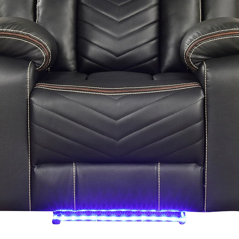 Challenger LED Power Recliner Set