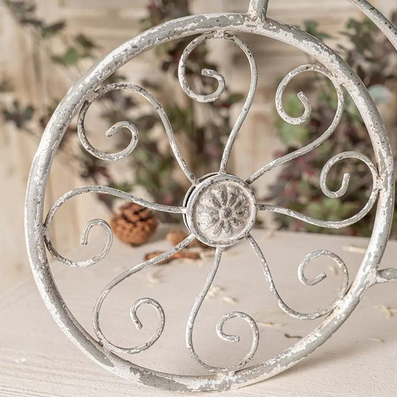 Rustic Bicycle Metal Wire Wall Planter Basket by HouseOfZazla