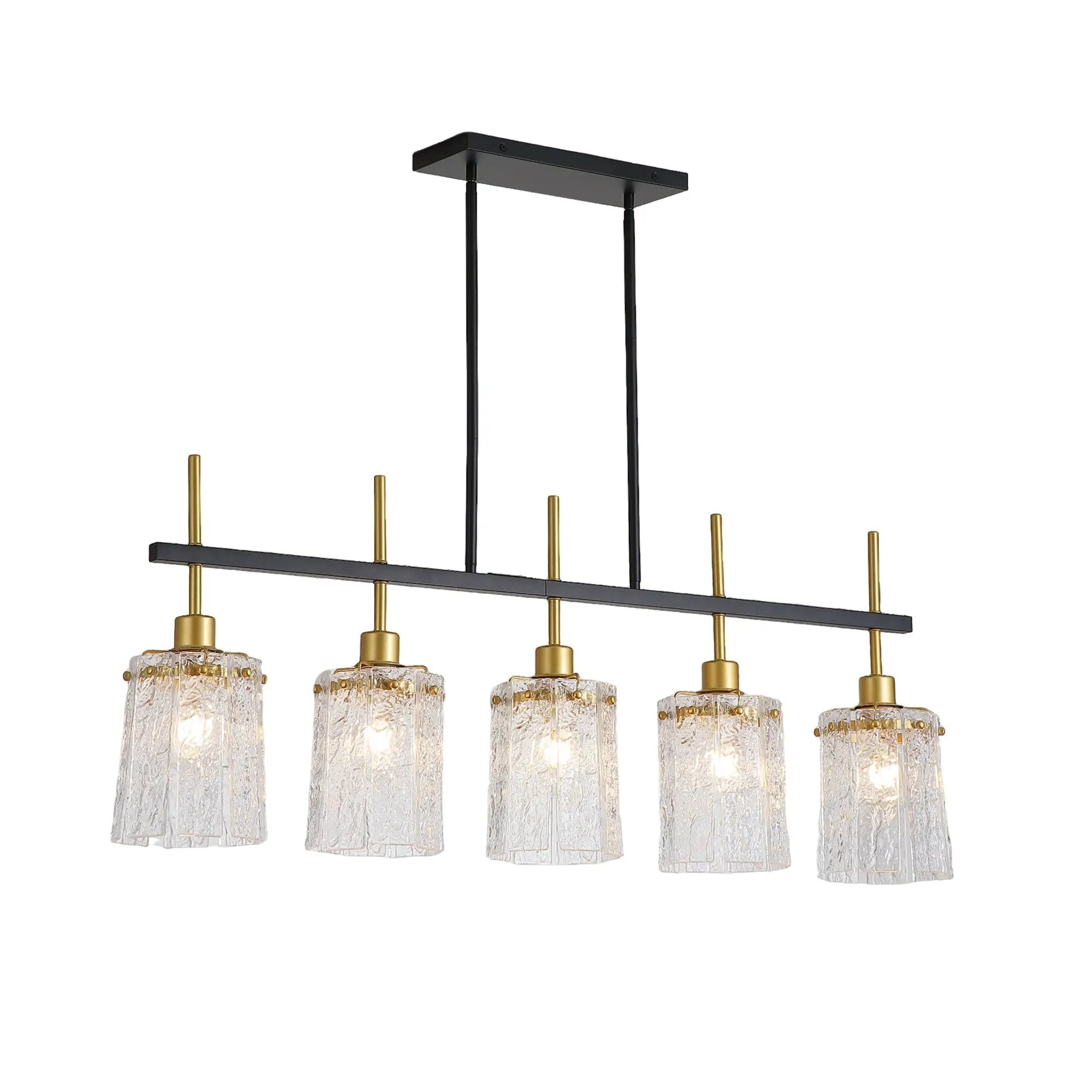 Modern Farmhouse 5-Light Dining Room Chandelier by HouseOfZazla