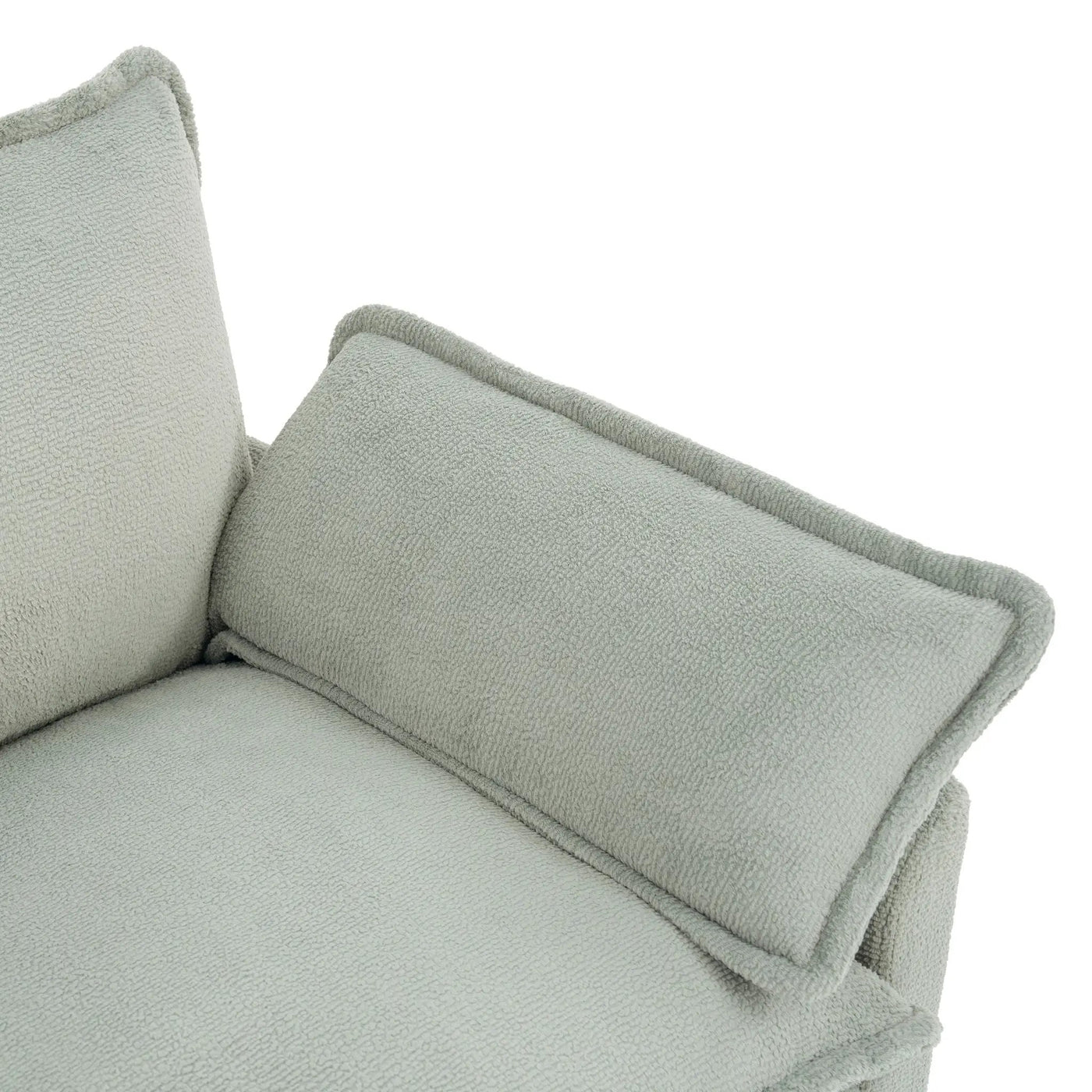 Modern 3 Seater Sofa With Side Storage Pockets For Living Room by HouseOfZazla