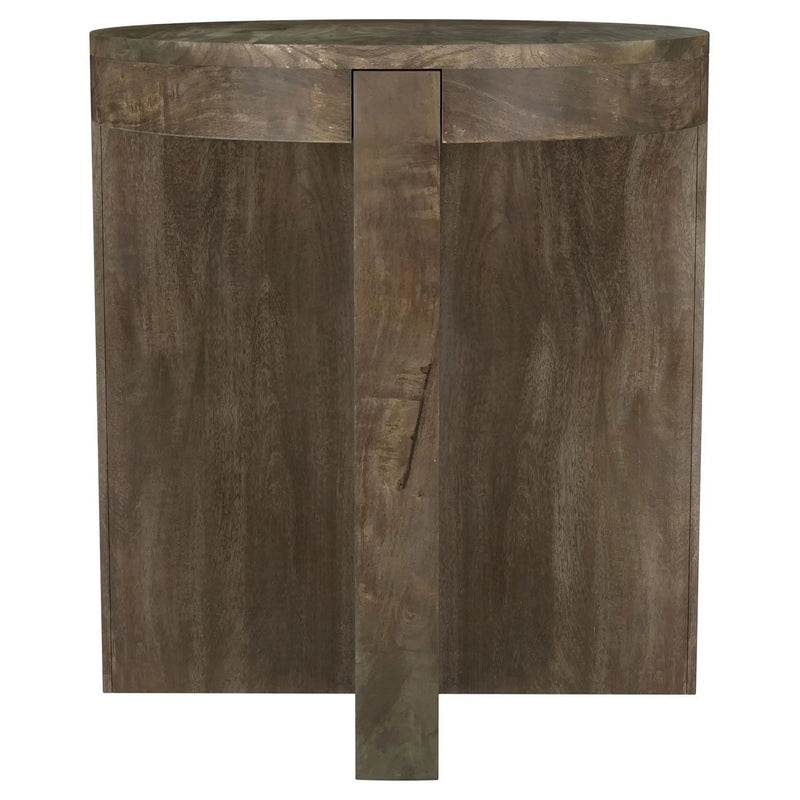 Kinkaid 2-piece Solid Wood Coffee and End Table Set Brown by Unique Piece Furniture
