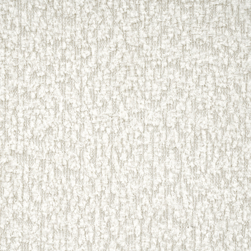 King Size Upholstered Bed Frame With Boucle Fabric Curved And Wide Headboard by HouseOfZazla
