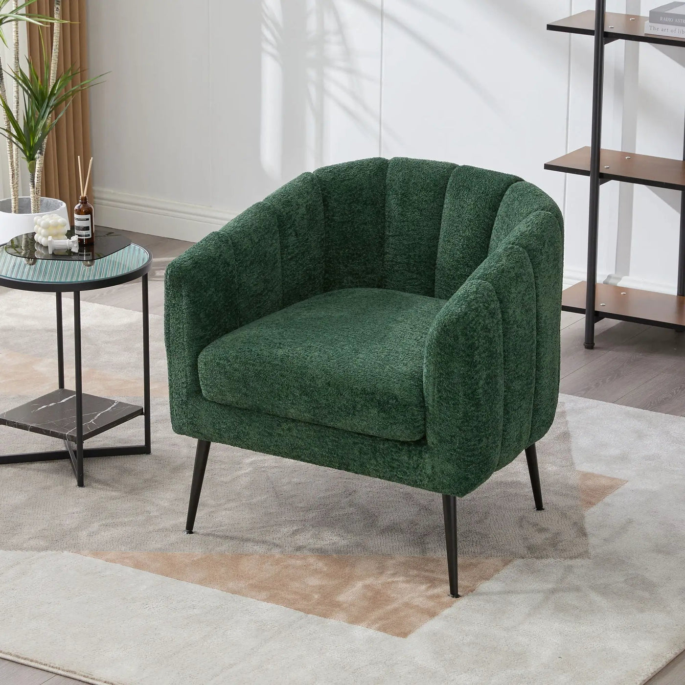 Vanity Barrel Accent Lounge Chair by Unique Piece Furniture