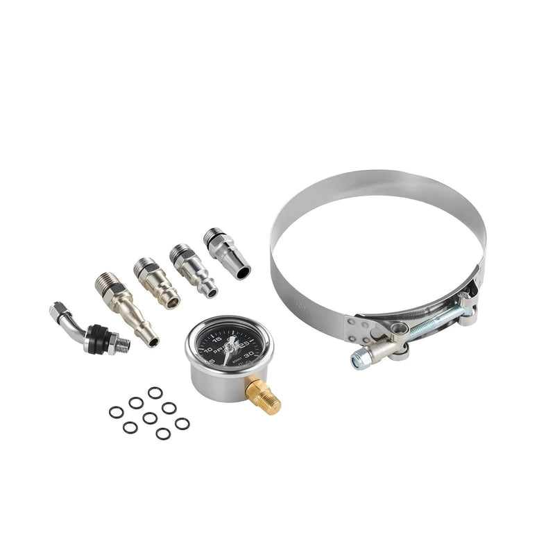 Turbo Boost Leak Tester with Aluminum End Cap and Pressure Gauge by HouseOfZazla