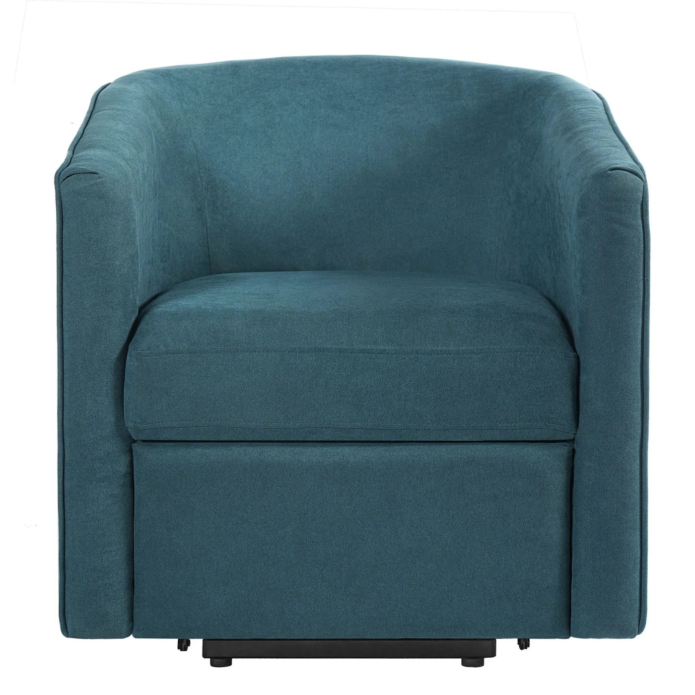 Power Lift Recliner Barrel Shape Reclining Chair With Footrest And Side Pocket by Unique Piece Furniture