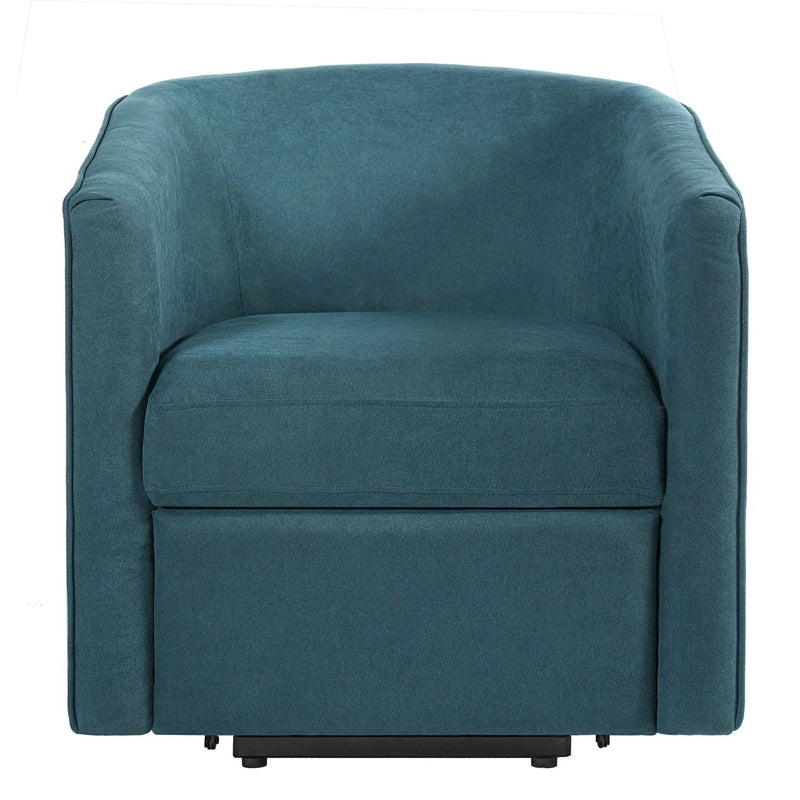 Power Lift Recliner Barrel Shape Reclining Chair With Footrest And Side Pocket by HouseOfZazla