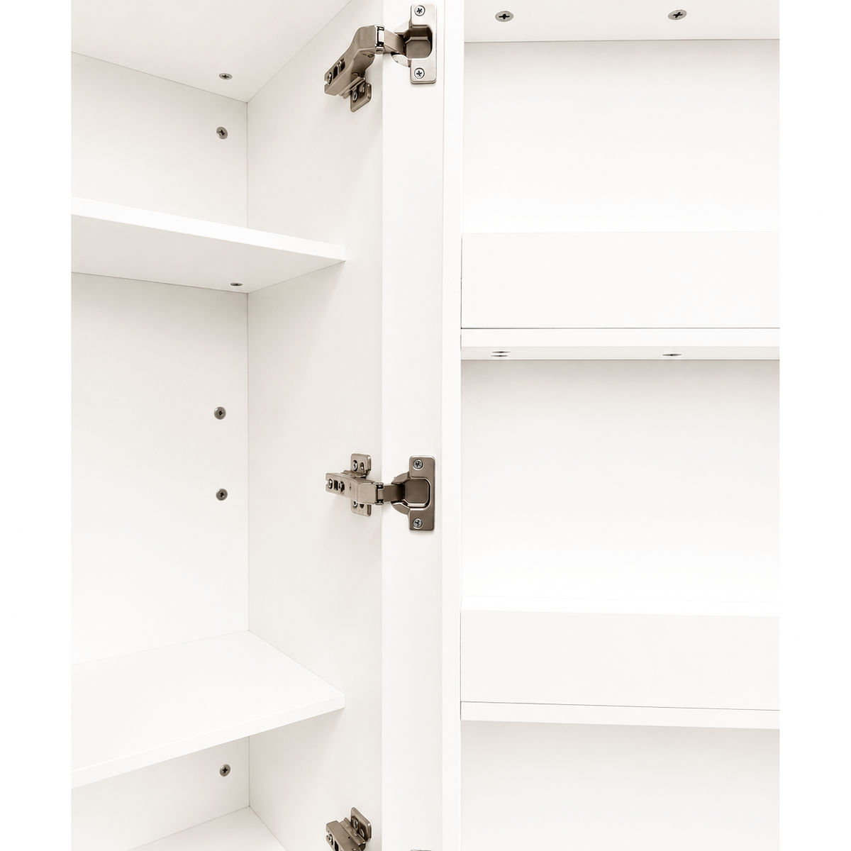 White Corner Kitchen Pantry Cabinet, photo 7 of 10