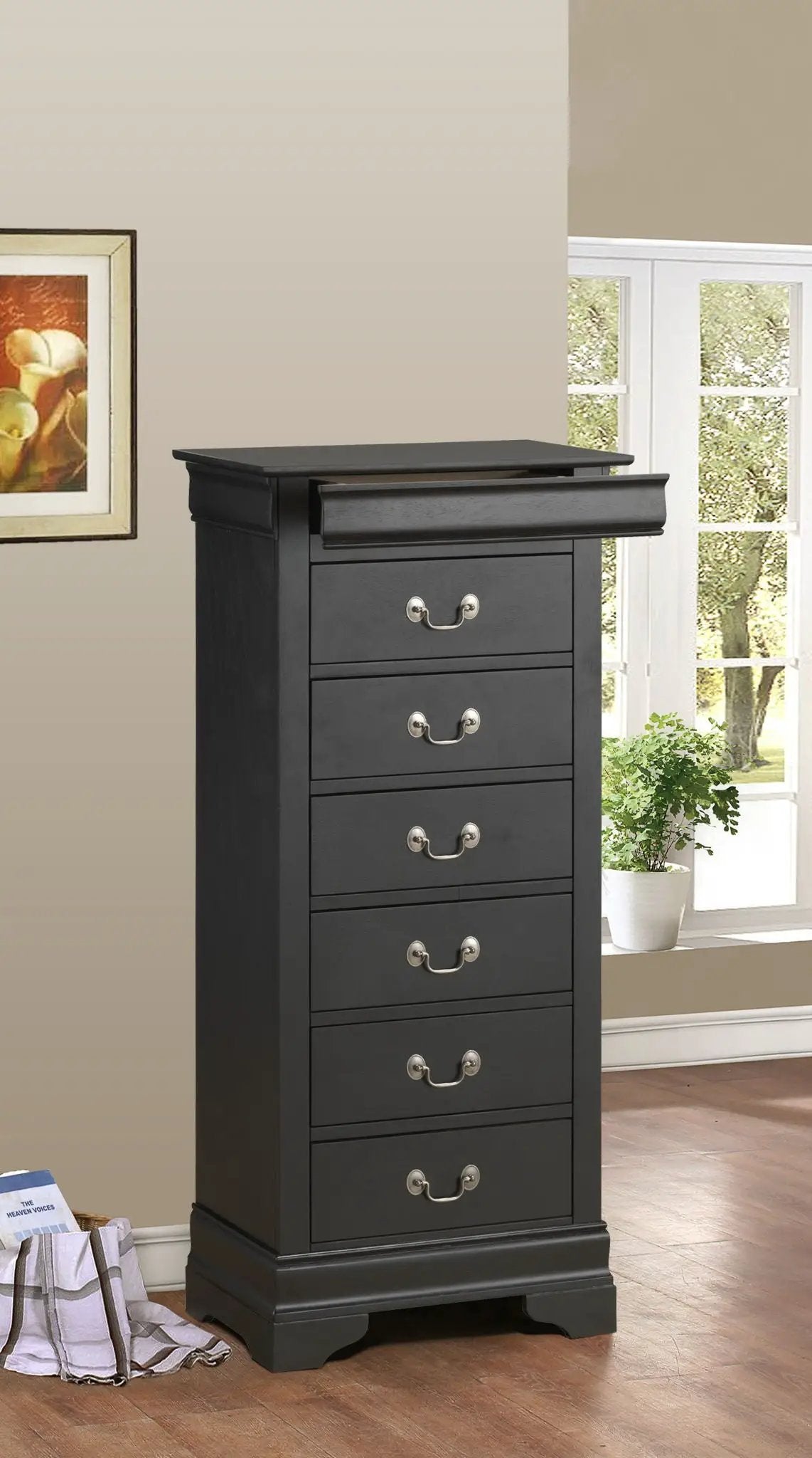 Traditional Style Lingerie Storage Chest by Unique Piece Furniture