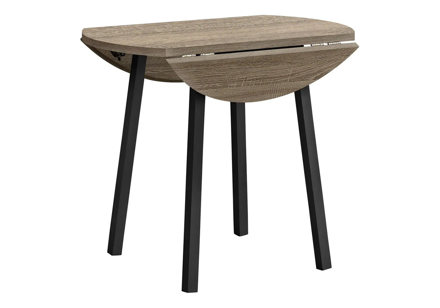 3 Pieces Dining Table Set, Small, Drop Leaf, Contemporary & Modern by HouseOfZazla