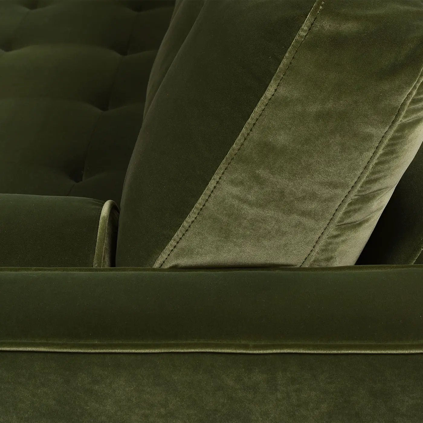 Nicholas - Mid-Century Modern Sofa - Olive Green by HouseOfZazla