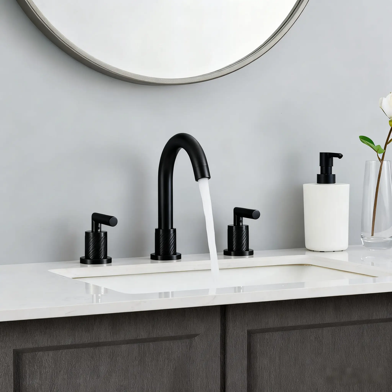 Bathroom Faucet 2 Handle Matte by HouseOfZazla