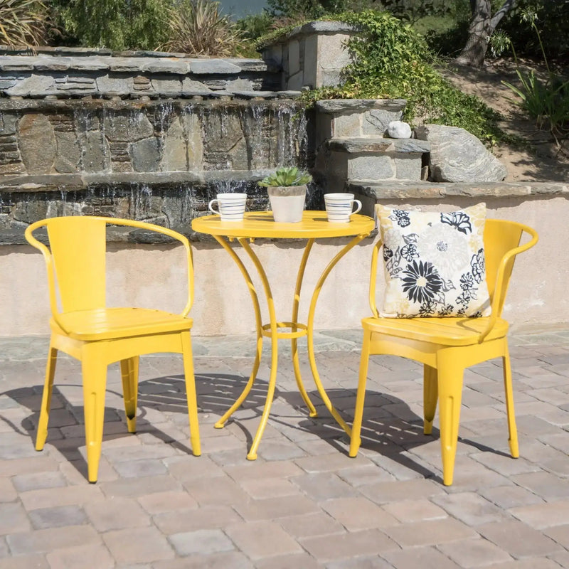Colmar - 3 Piece Metal Set by HouseOfZazla