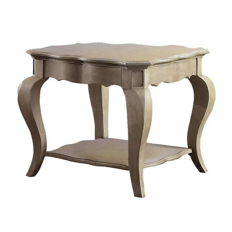 Chelmsford - End Table - Antique Taupe by Unique Piece Furniture