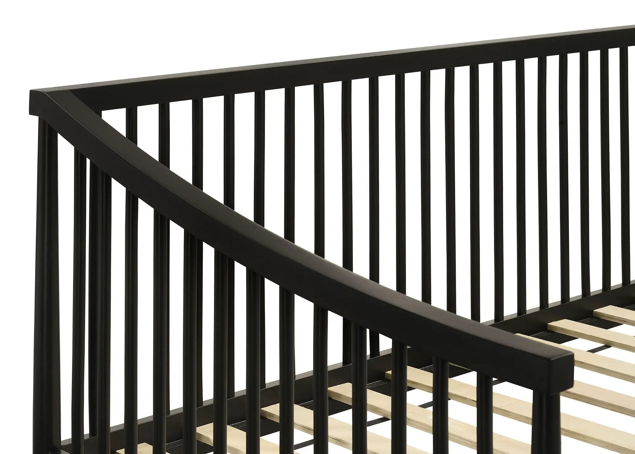 Delgado Windsor Twin Wood Daybed with Trundle Black by Unique Piece Furniture